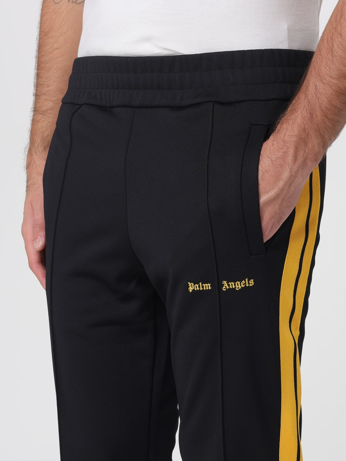 PALM ANGELS PANTALON: Pantalon homme Palm Angels, Noir - Img 4
