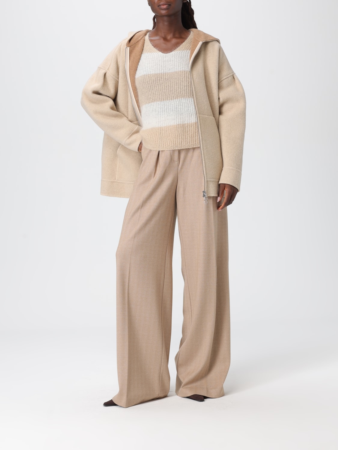 MM MAX MARA JERSEY: Jersey mujer Mm Max Mara, Amarillo - Img 2