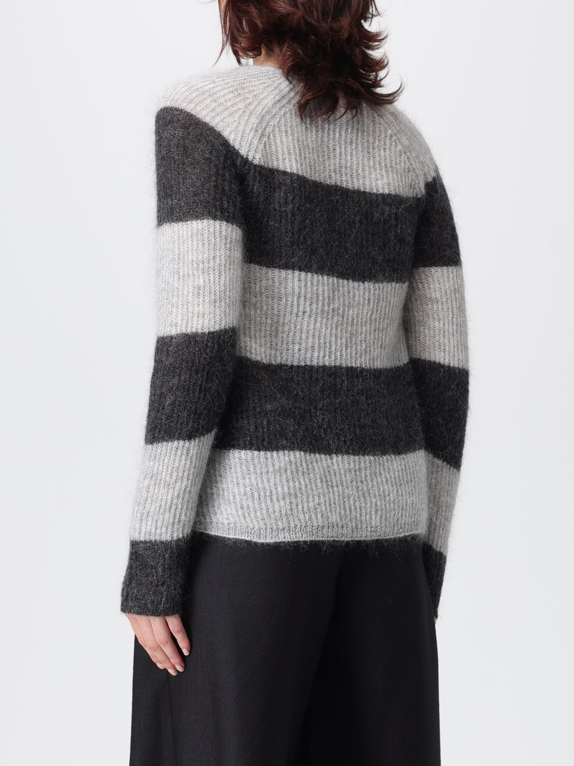 MM MAX MARA SWEATER: Sweater woman Mm Max Mara, Grey - Img 3