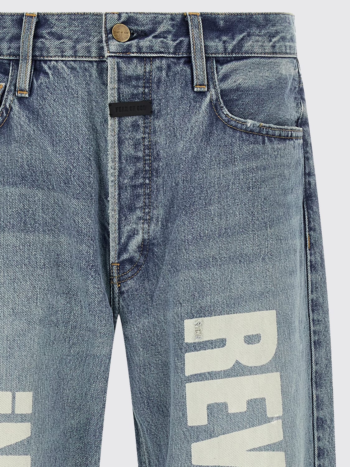 FEAR OF GOD JEANS: Jeans men Fear Of God, Blue - Img 3