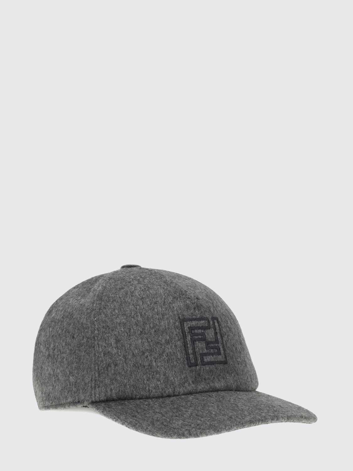 FENDI HAT: Hat men Fendi, Grey - Img 1
