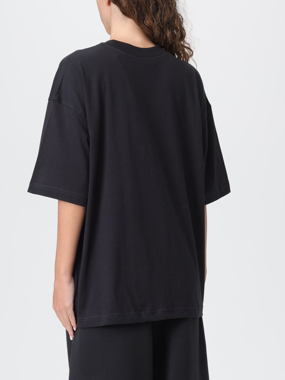 NEW BALANCE T-SHIRT: T-shirt woman New Balance, Black - Img 3