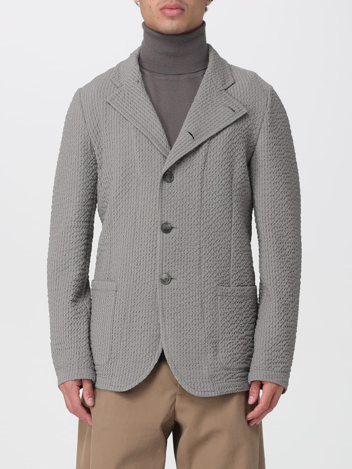 EMPORIO ARMANI JACKET: Jacket men Emporio Armani, Grey - Img 1