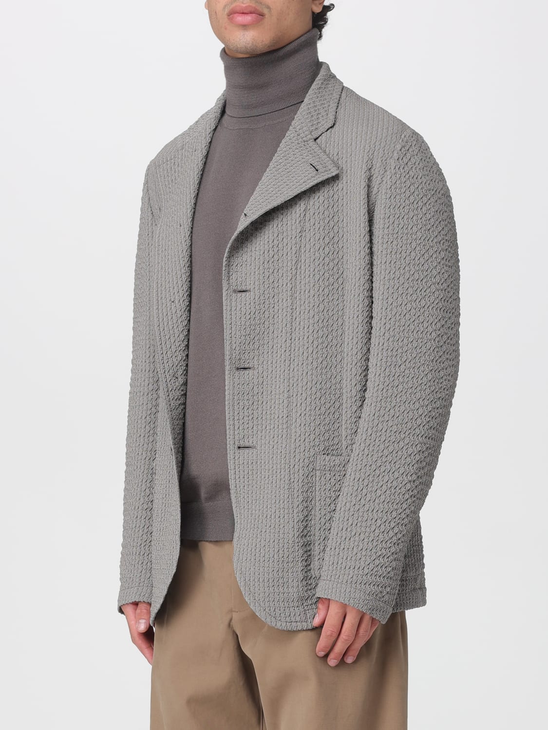 EMPORIO ARMANI JACKET: Jacket men Emporio Armani, Grey - Img 3