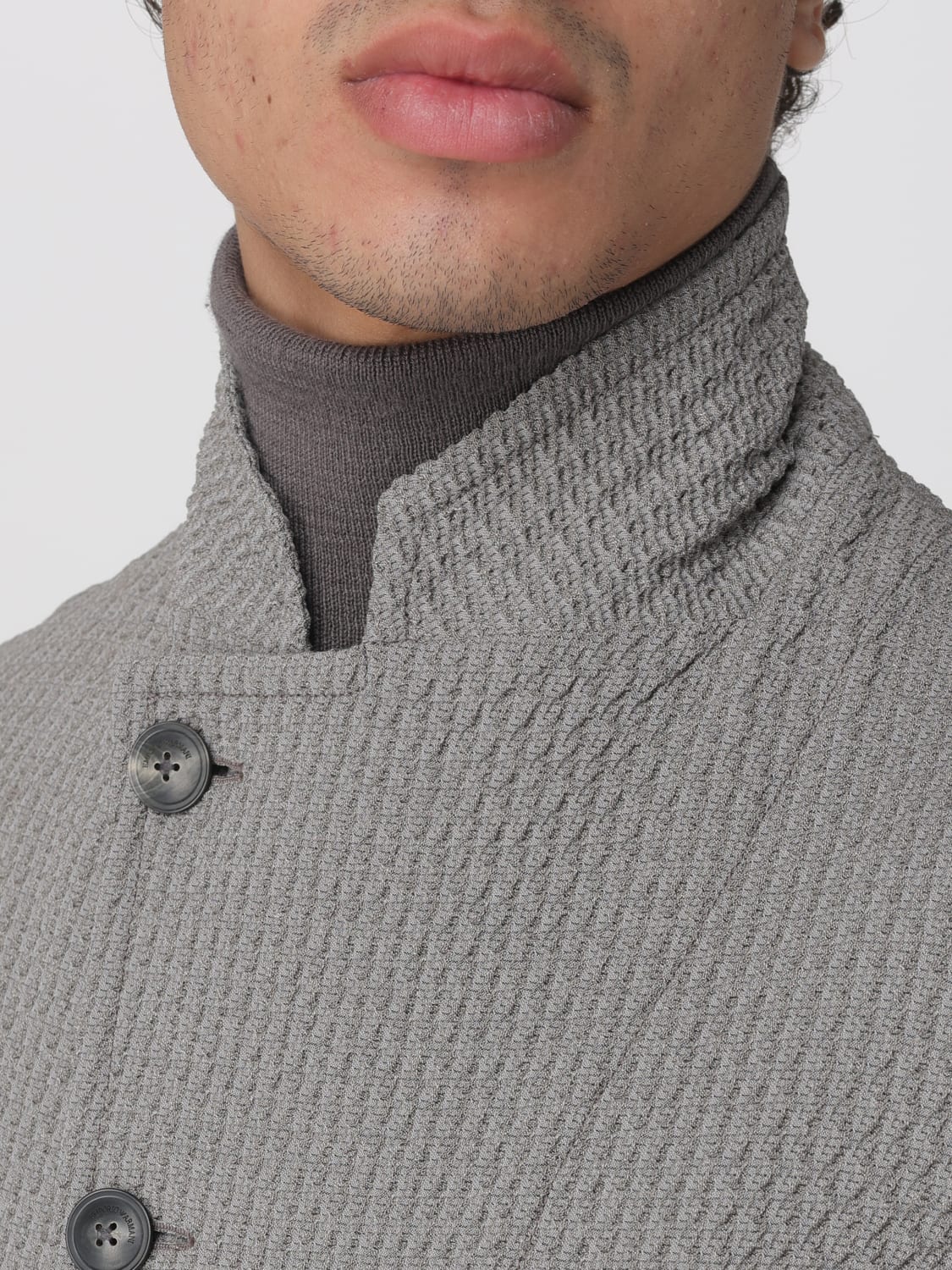 EMPORIO ARMANI JACKET: Jacket men Emporio Armani, Grey - Img 4