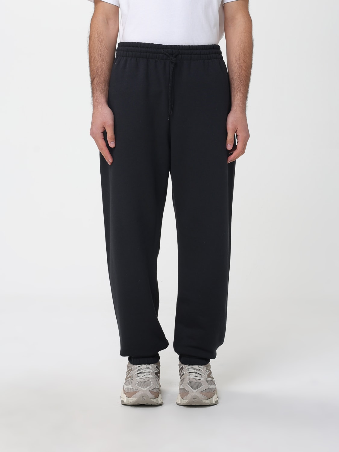 NEW BALANCE PANTS: Sweater men New Balance, Black - Img 1