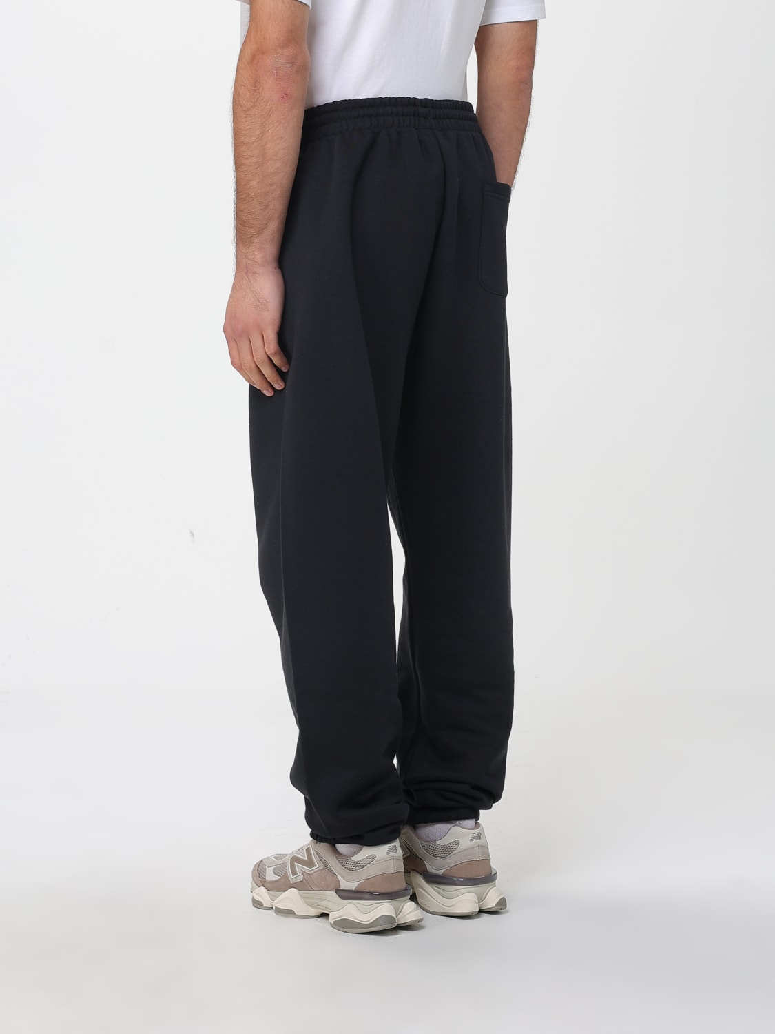 NEW BALANCE PANTS: Sweater men New Balance, Black - Img 2