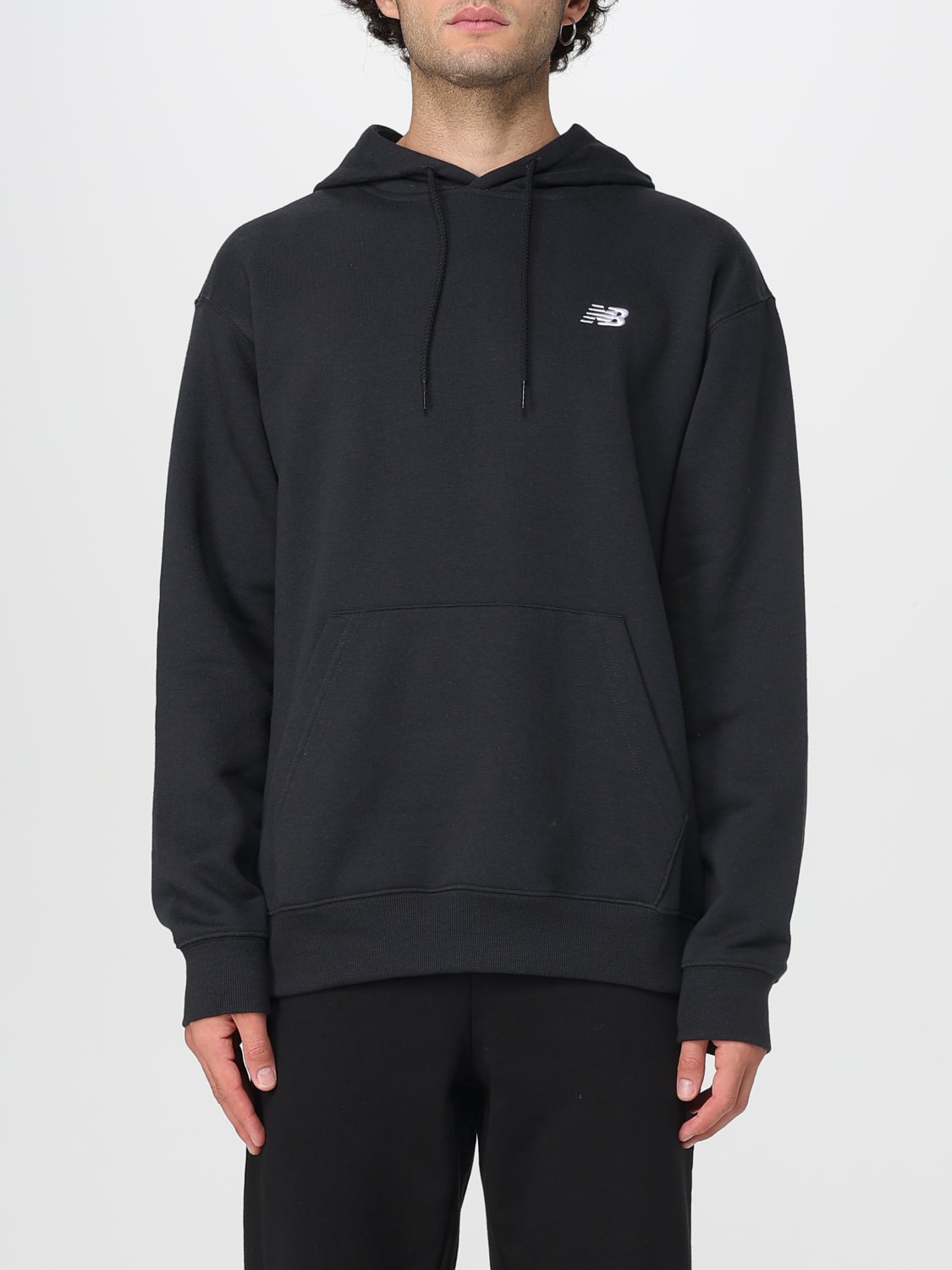 NEW BALANCE SWEATSHIRT: Sweater men New Balance, Black - Img 1