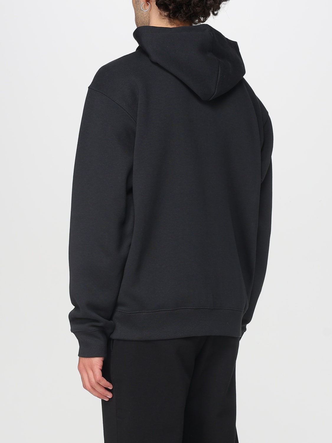 NEW BALANCE FELPA: Felpa con cappuccio e logo New Balance, Nero - Img 2