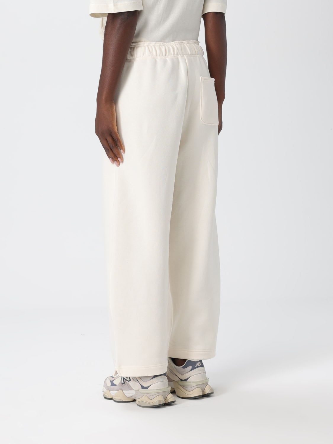 NEW BALANCE PANTS: Pants woman New Balance, Cream - Img 3