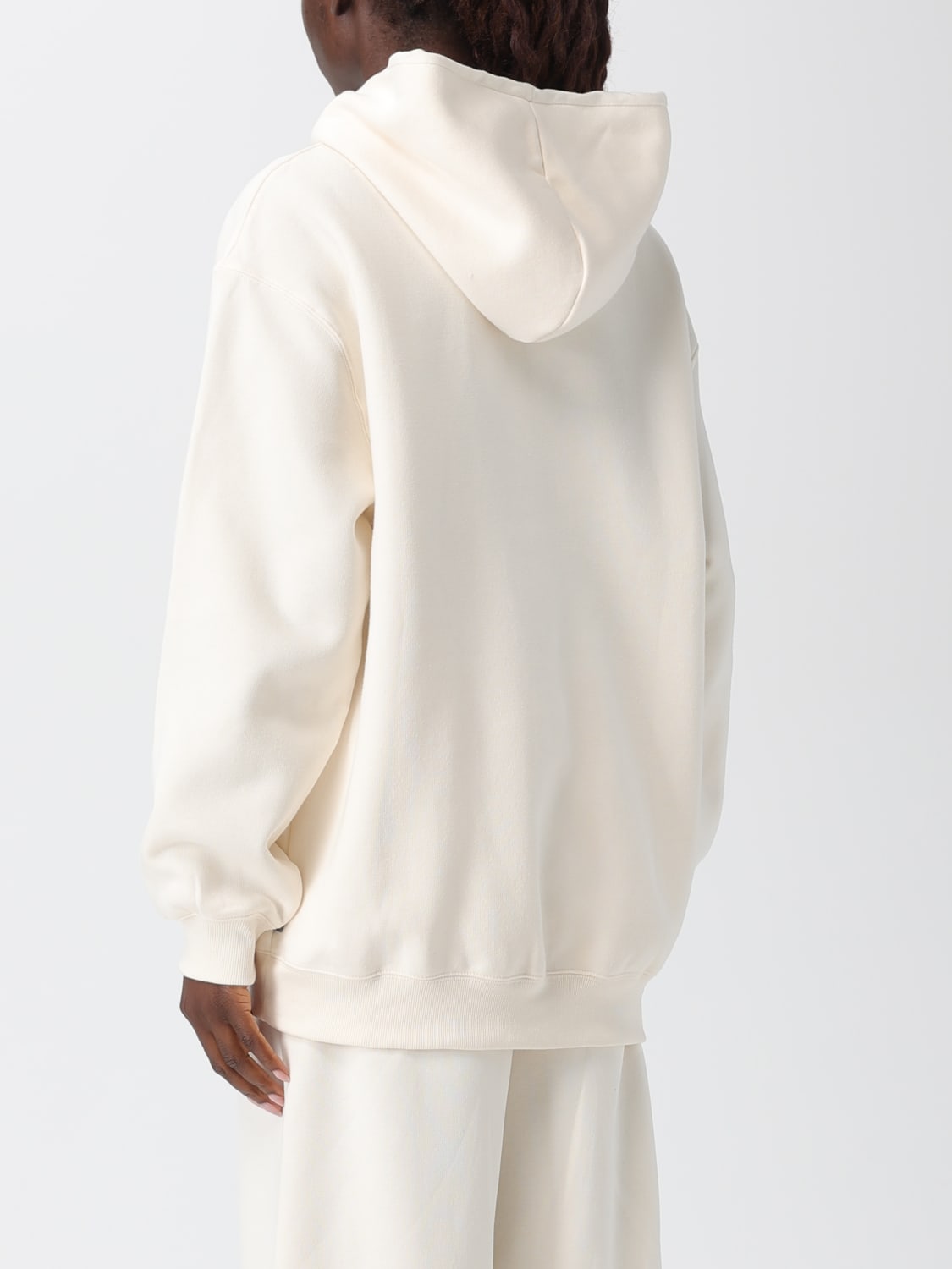 NEW BALANCE SWEATSHIRT: Pullover damen New Balance, Cream - Img 3