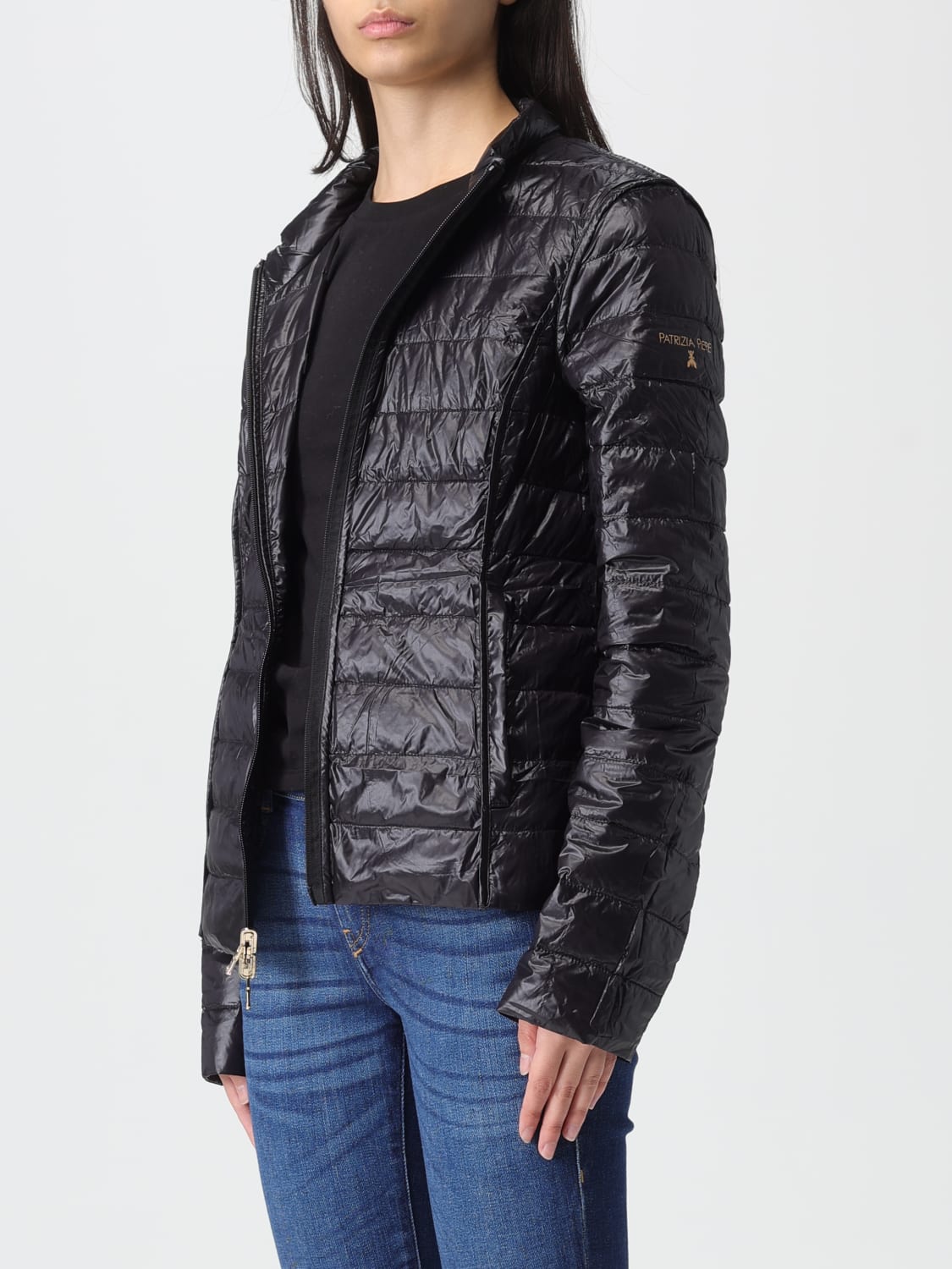 PATRIZIA PEPE GIACCA: Piumino Patrizia Pepe, Nero - Img 3
