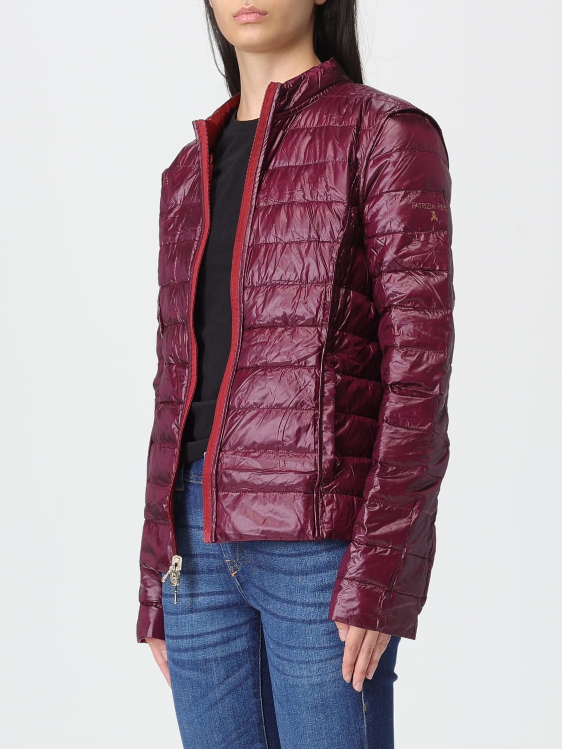 PATRIZIA PEPE GIACCA: Piumino Patrizia Pepe, Viola - Img 3