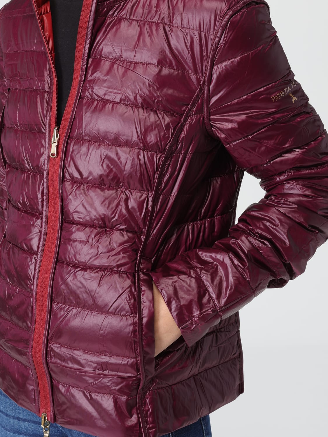 PATRIZIA PEPE GIACCA: Piumino Patrizia Pepe, Viola - Img 4