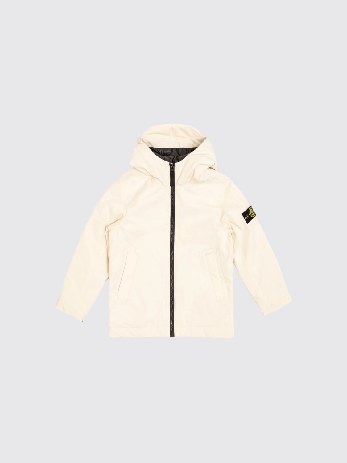 STONE ISLAND JUNIOR JACKET: Jacket kids Stone Island Junior, White - Img 1