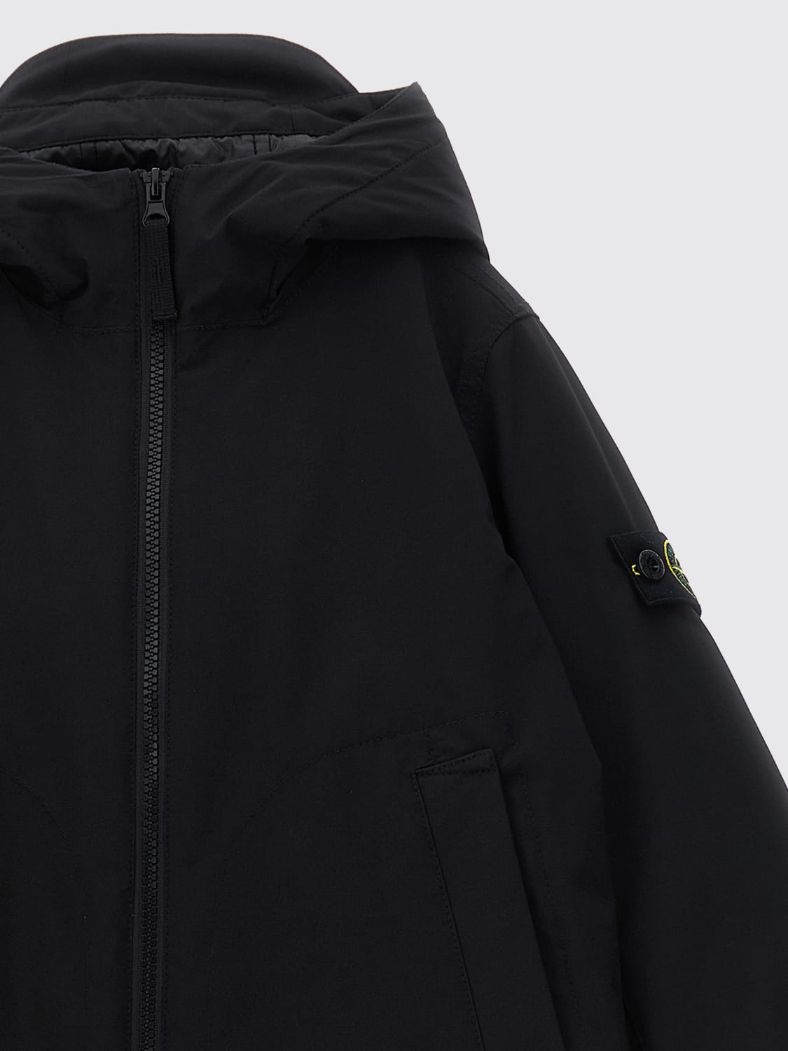 STONE ISLAND JUNIOR JACKET: Jacket kids Stone Island Junior, Black - Img 3