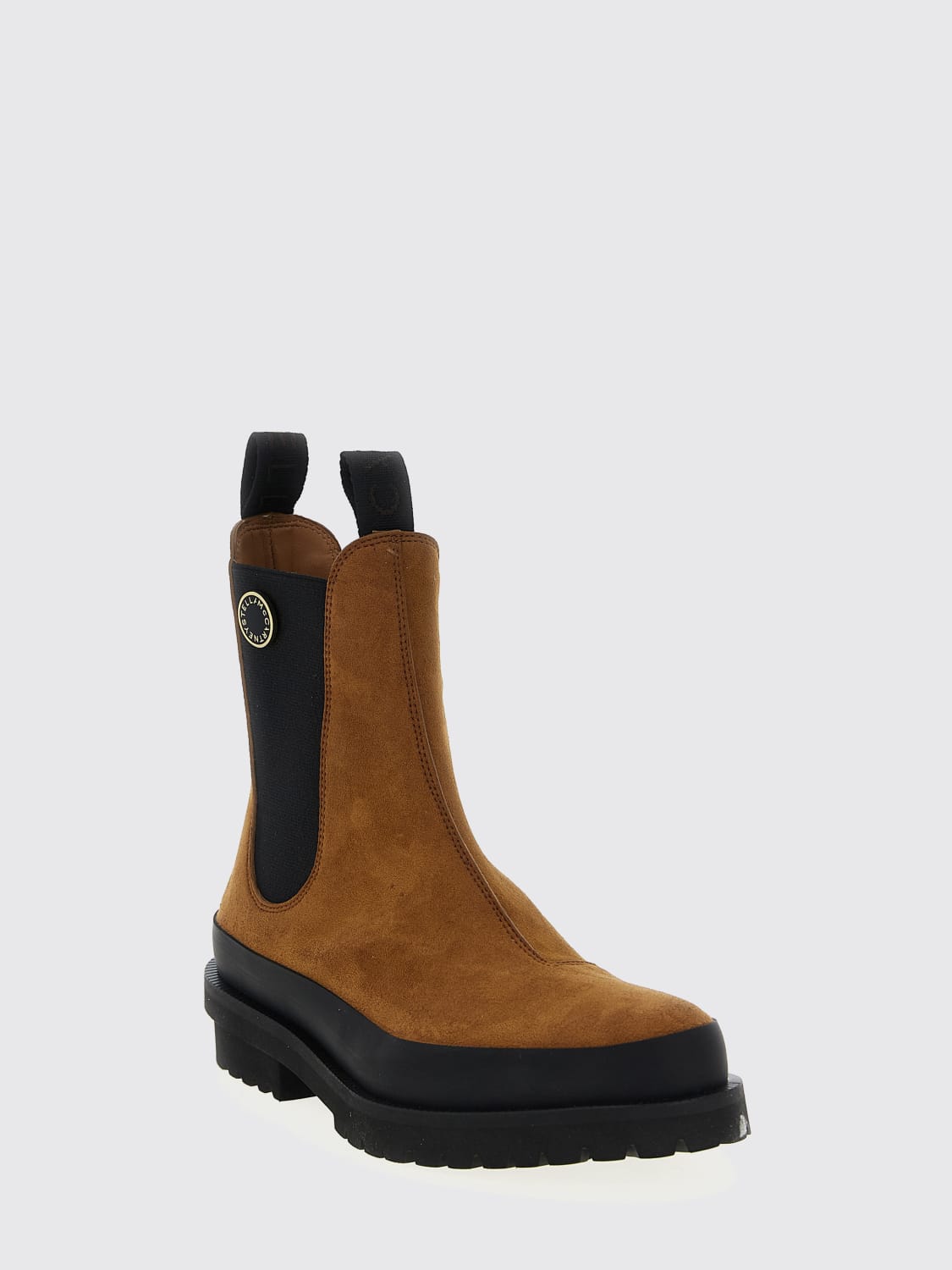 STELLA MCCARTNEY BOTTES: Chaussures femme Stella McCartney, Marron - Img 2