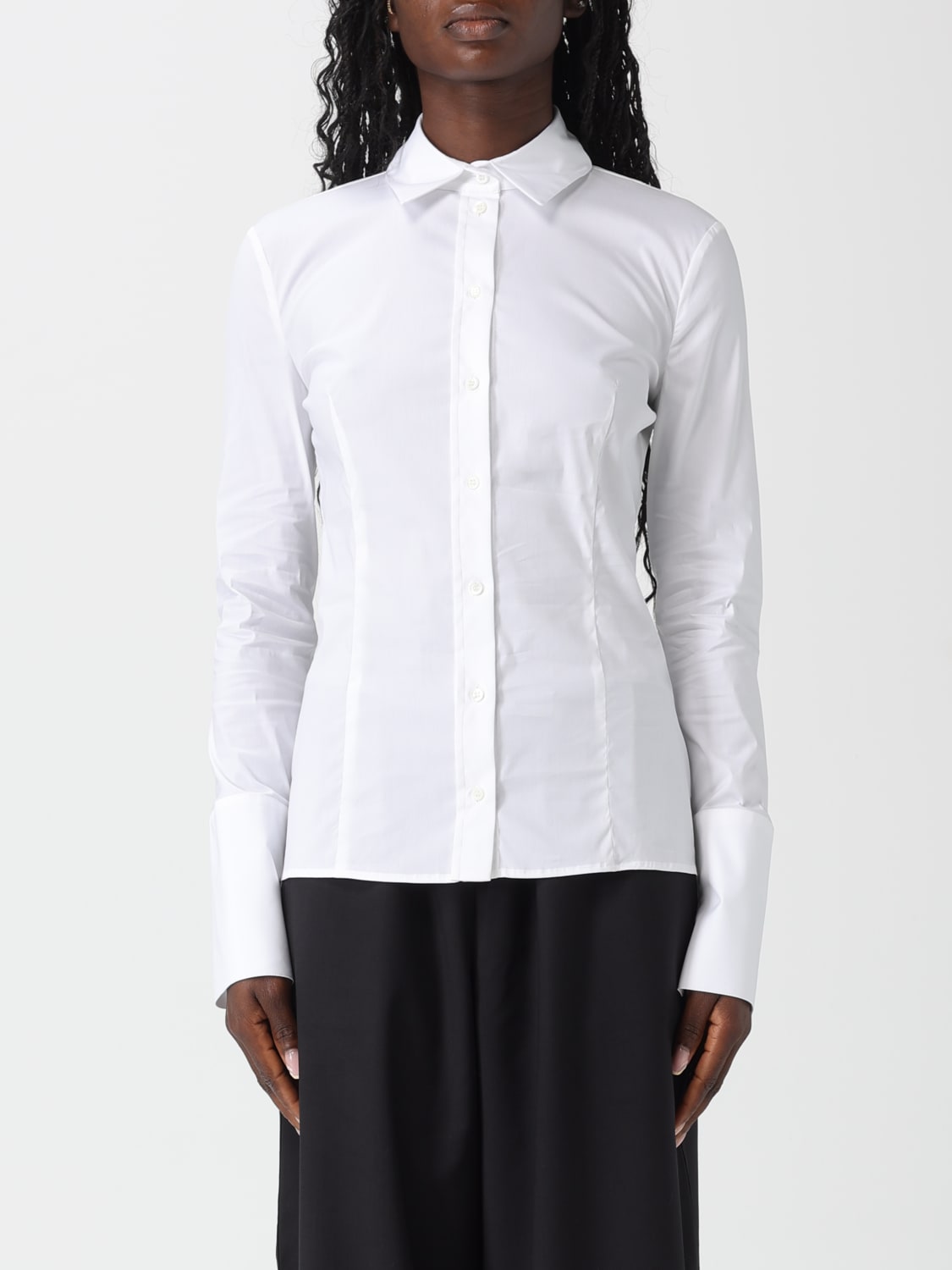 PATRIZIA PEPE SHIRT: Shirt woman Patrizia Pepe, White - Img 1