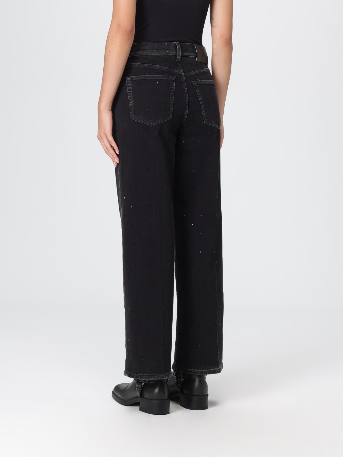 PT TORINO JEANS: Jeans woman Pt Torino, Black - Img 2