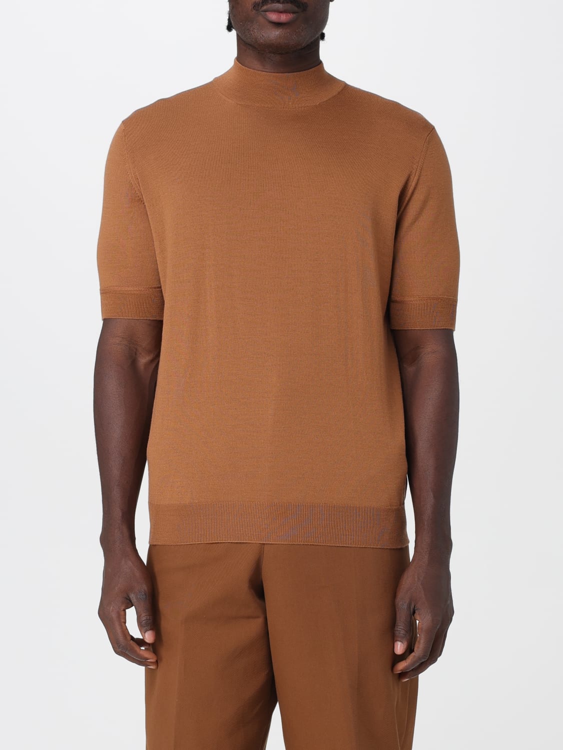 PT TORINO SWEATER: Sweater men Pt Torino, Camel - Img 1