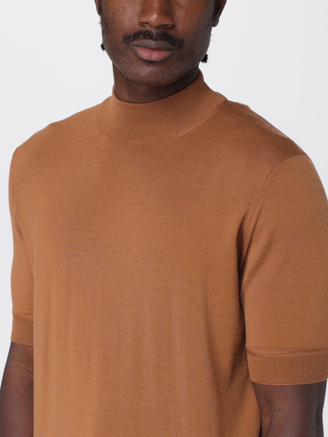 PT TORINO SWEATER: Sweater men Pt Torino, Camel - Img 3