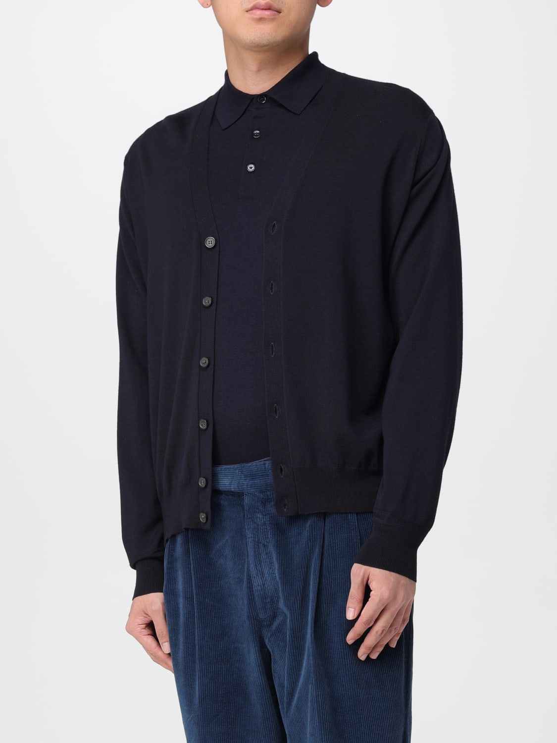 PT TORINO SWEATER: Cardigan men Pt Torino, Blue - Img 3