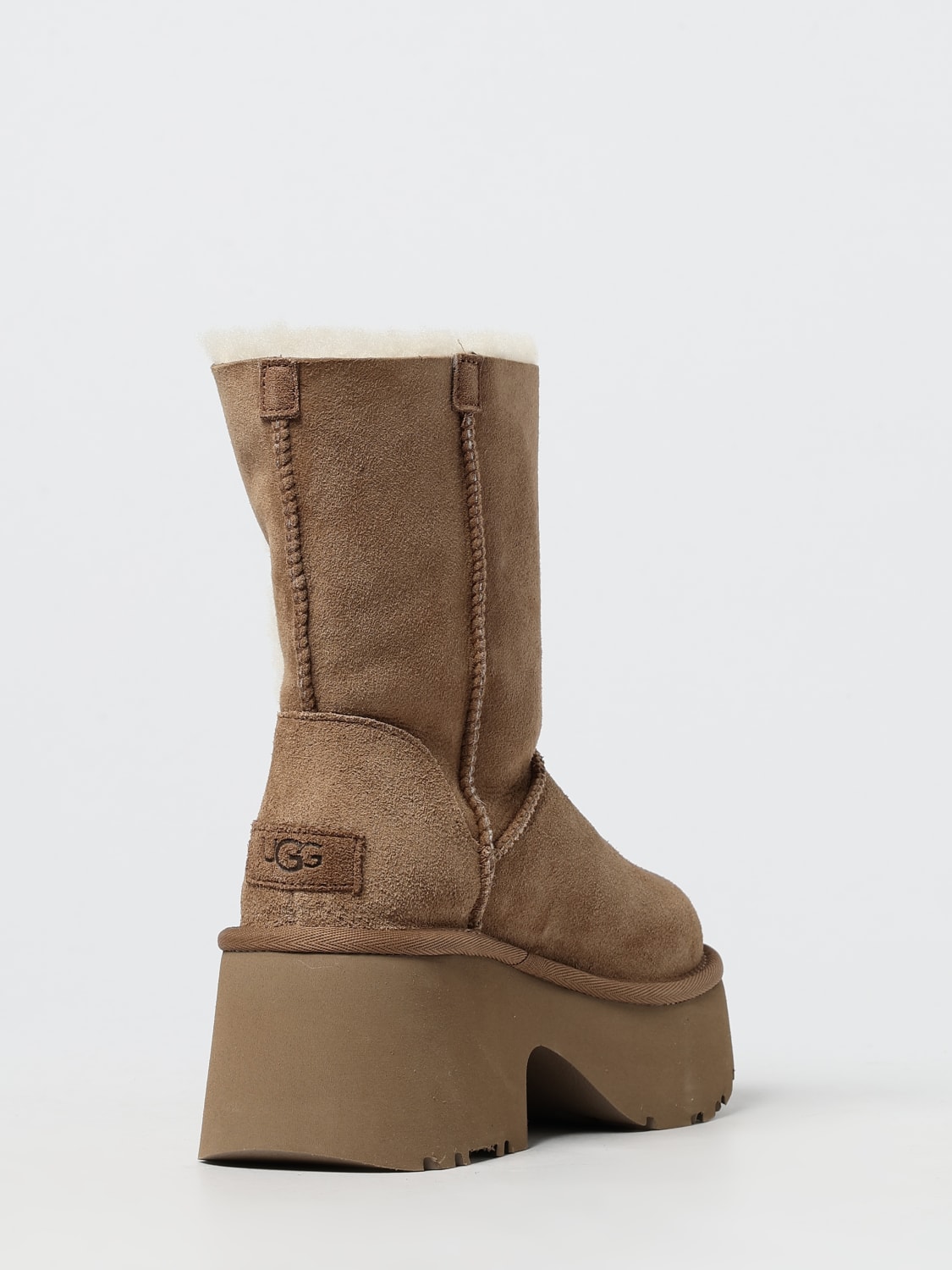 UGG ブーツ: フラットショートブーツ レディース UGG, ブラウン - Img 3