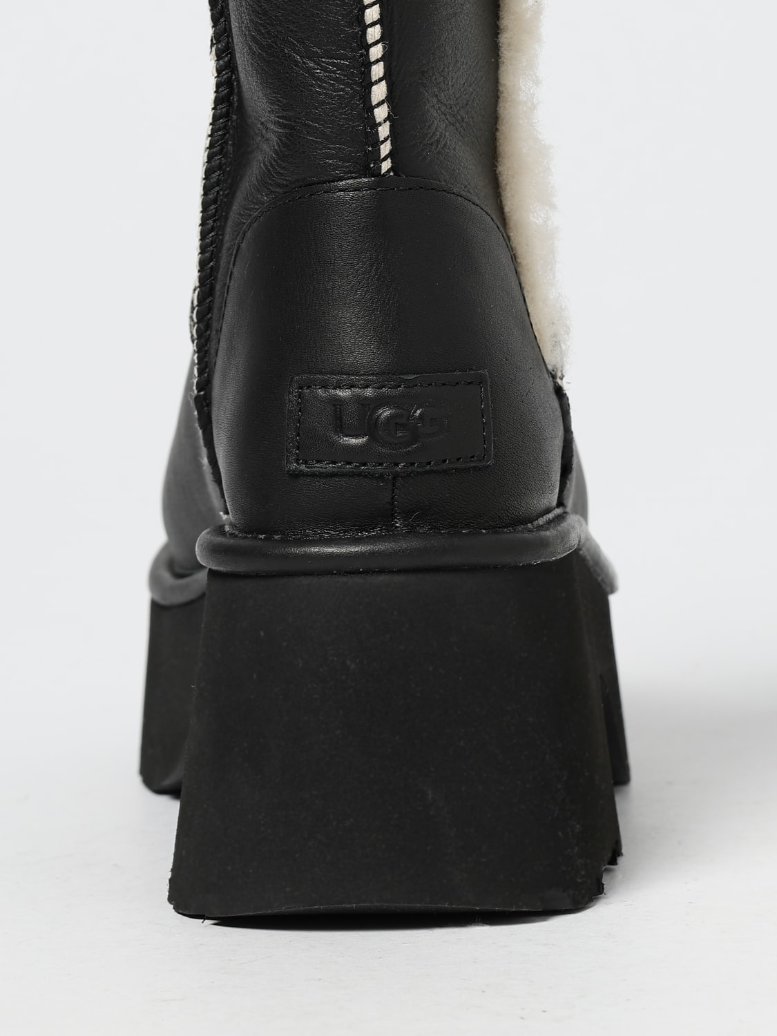 UGG BOOTS: Flat ankle boots woman UGG, Black - Img 4