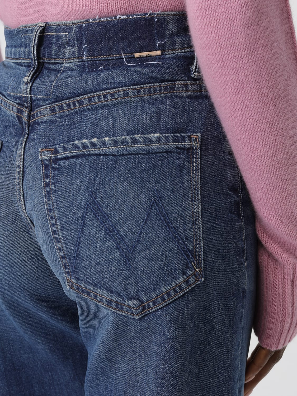 MOTHER VAQUEROS: Vaquero mujer Mother, Azul Oscuro - Img 3