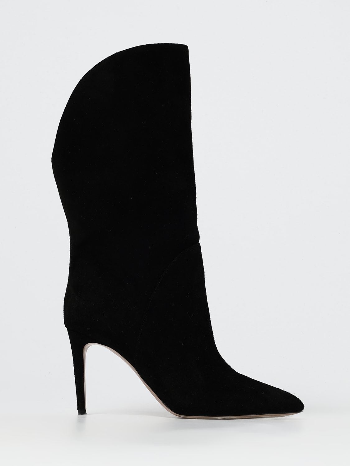 PARIS TEXAS BOOTS: Flat ankle boots woman Paris Texas, Black - Img 1