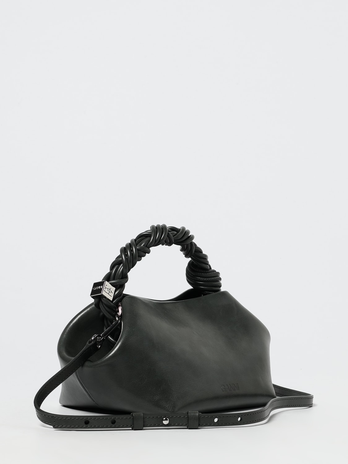 GANNI HANDBAG: Handbag woman Ganni, Grey - Img 3