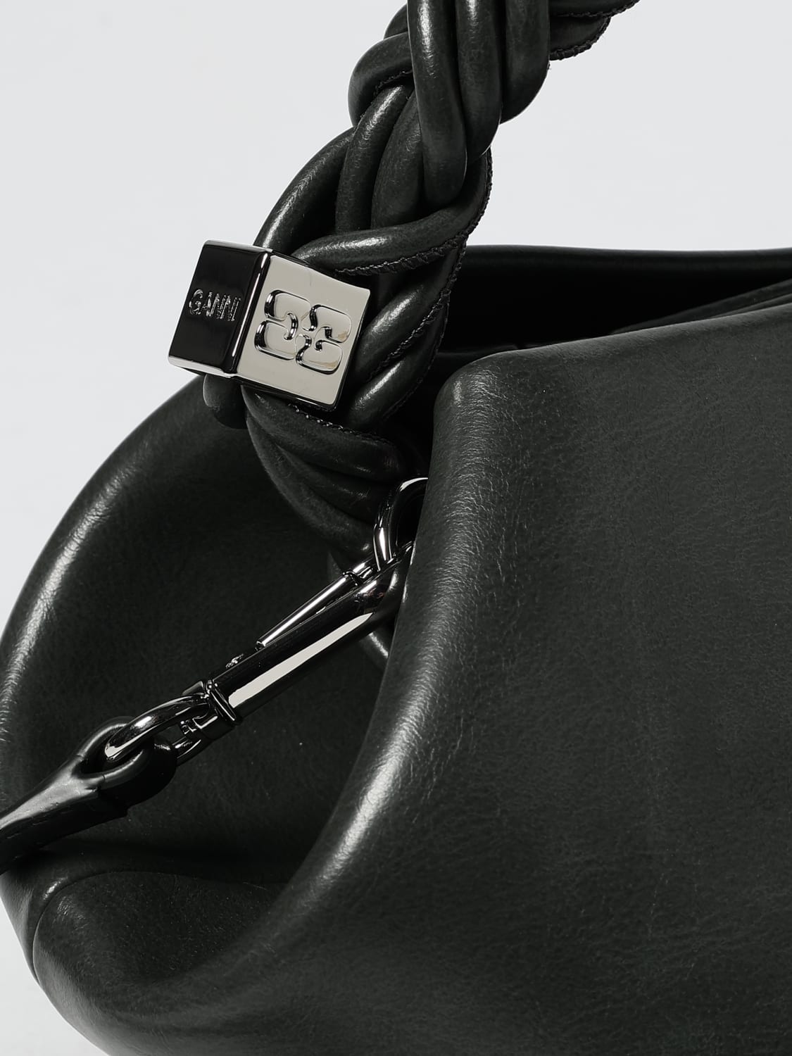 GANNI HANDBAG: Handbag woman Ganni, Grey - Img 4