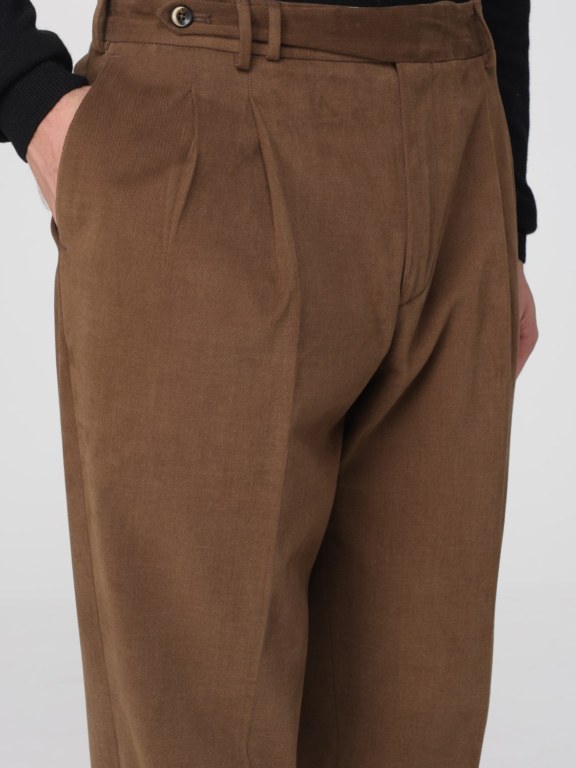 PT TORINO TROUSERS: Trousers men Pt Torino, Black 1 - Img 3
