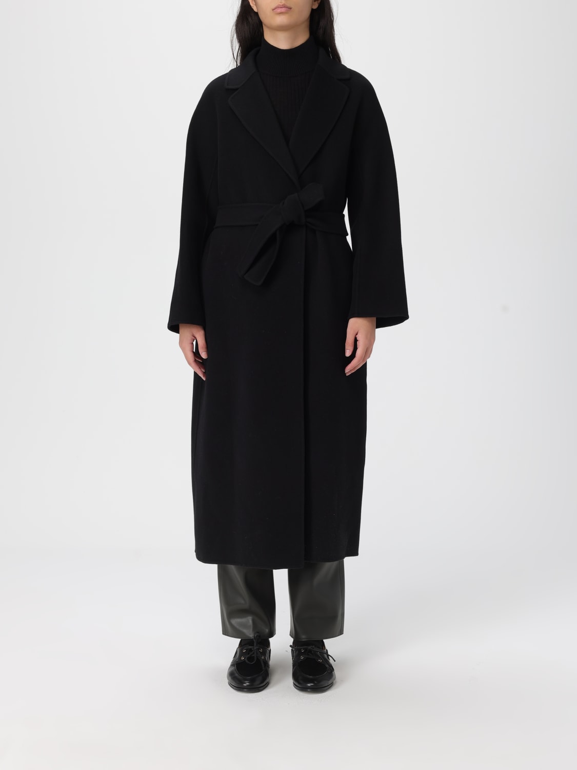 MAX MARA COAT: Trench coat woman Max Mara, Black - Img 1