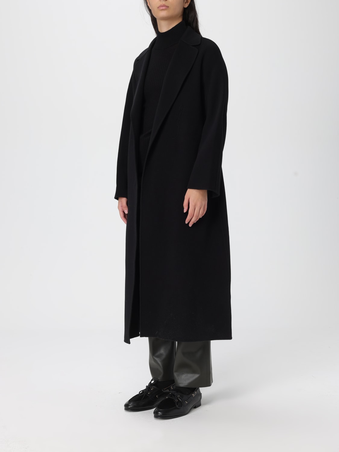 MAX MARA COAT: Trench coat woman Max Mara, Black - Img 4
