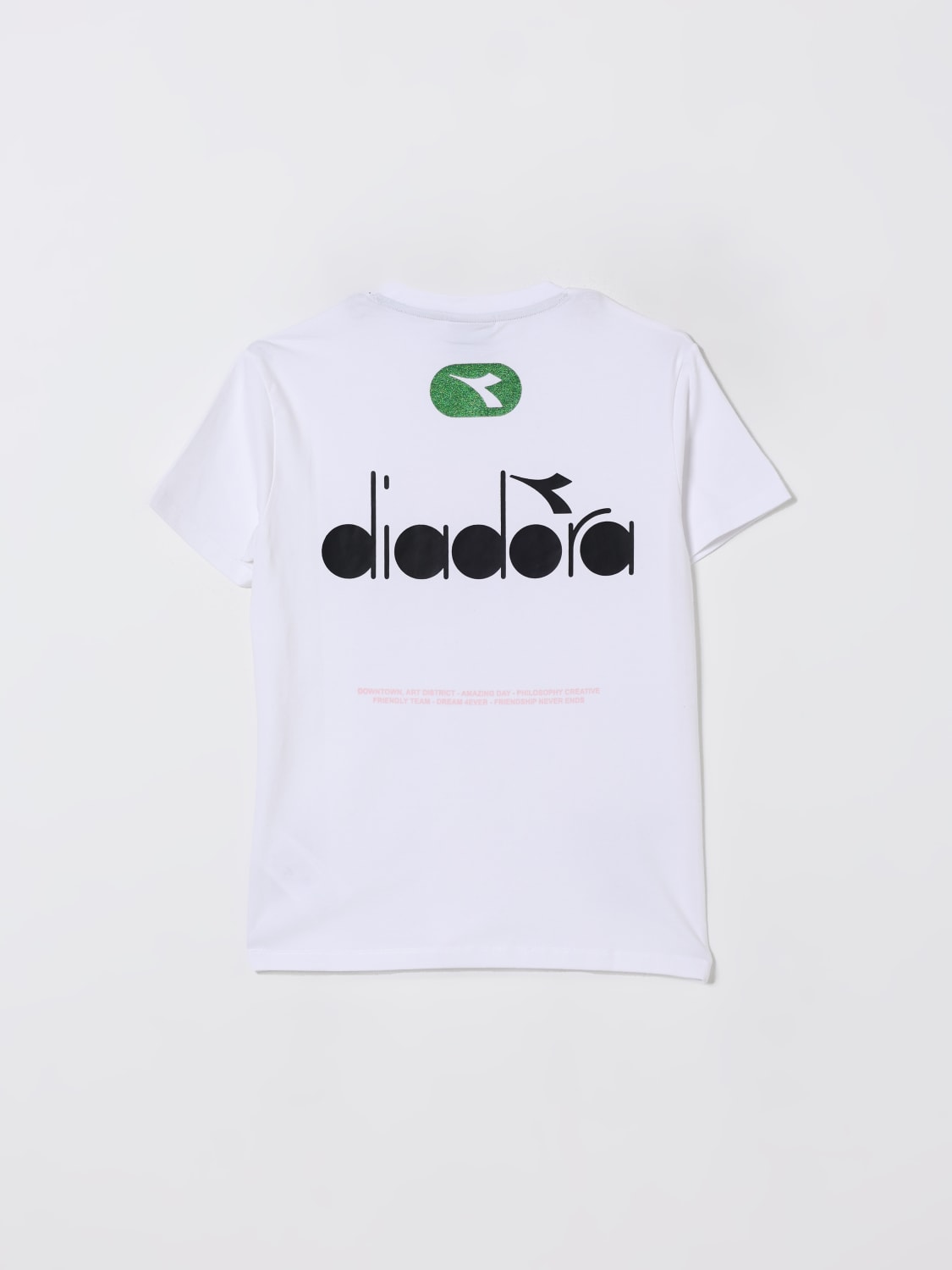 DIADORA T-SHIRT: T-shirt kinder Diadora, Weiß - Img 2