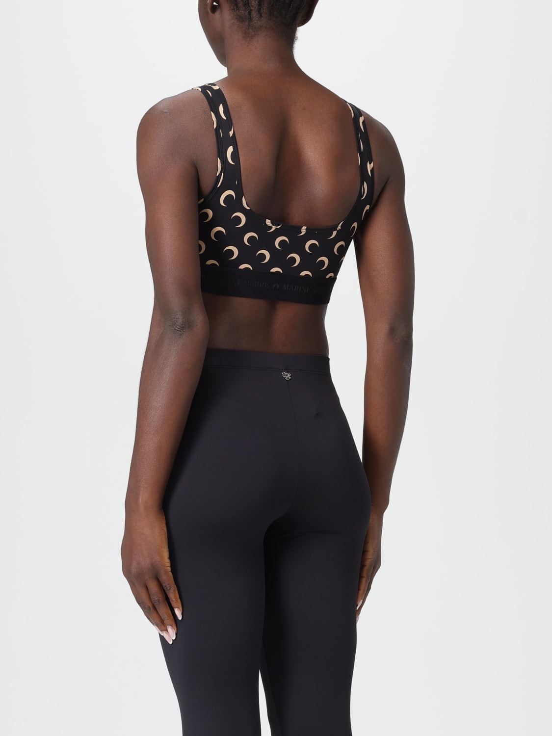 MARINE SERRE TOP: Top damen Marine Serre, Schwarz - Img 2