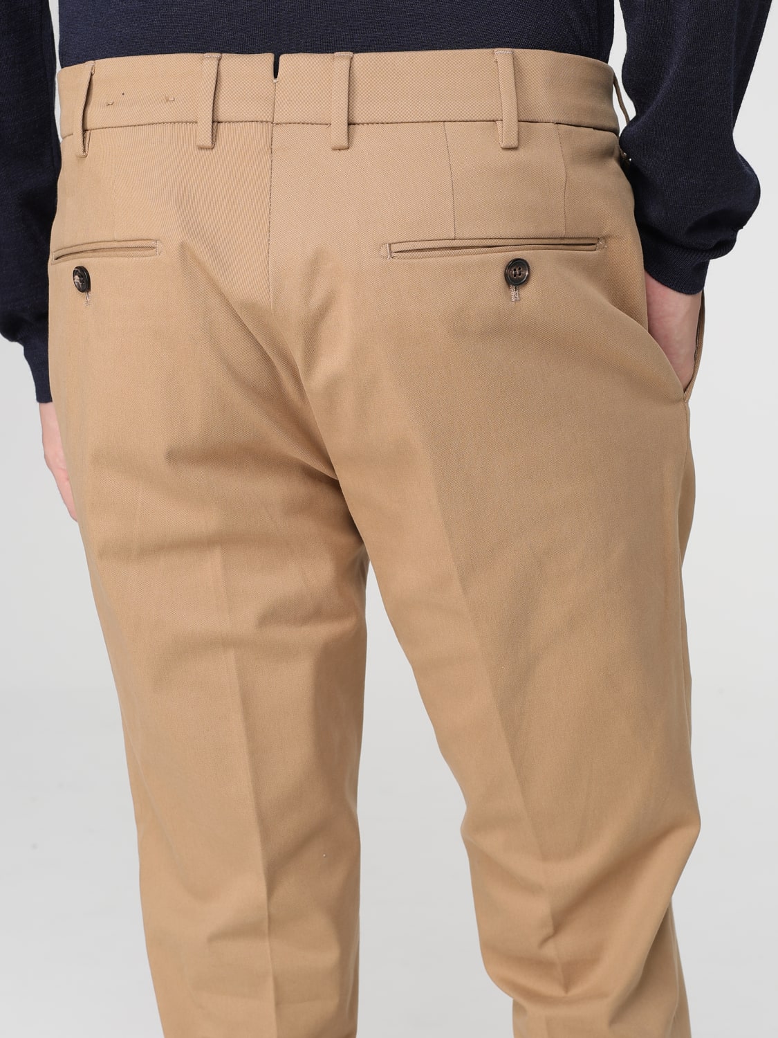 INCOTEX PANTS: Pants men Incotex, Walnut - Img 3