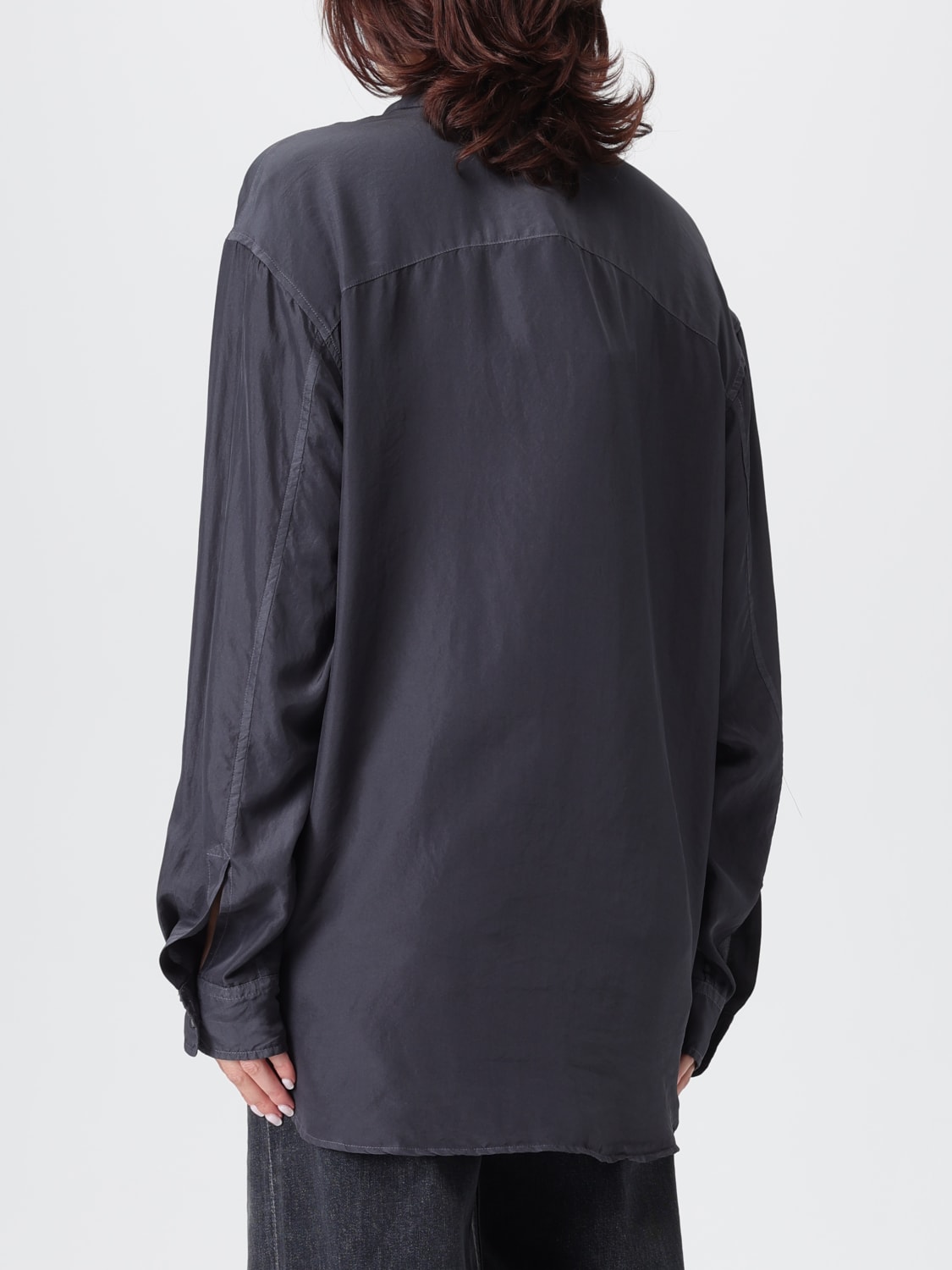 BARENA HEMDBLUSE: Hemdbluse damen Barena, Grau - Img 3