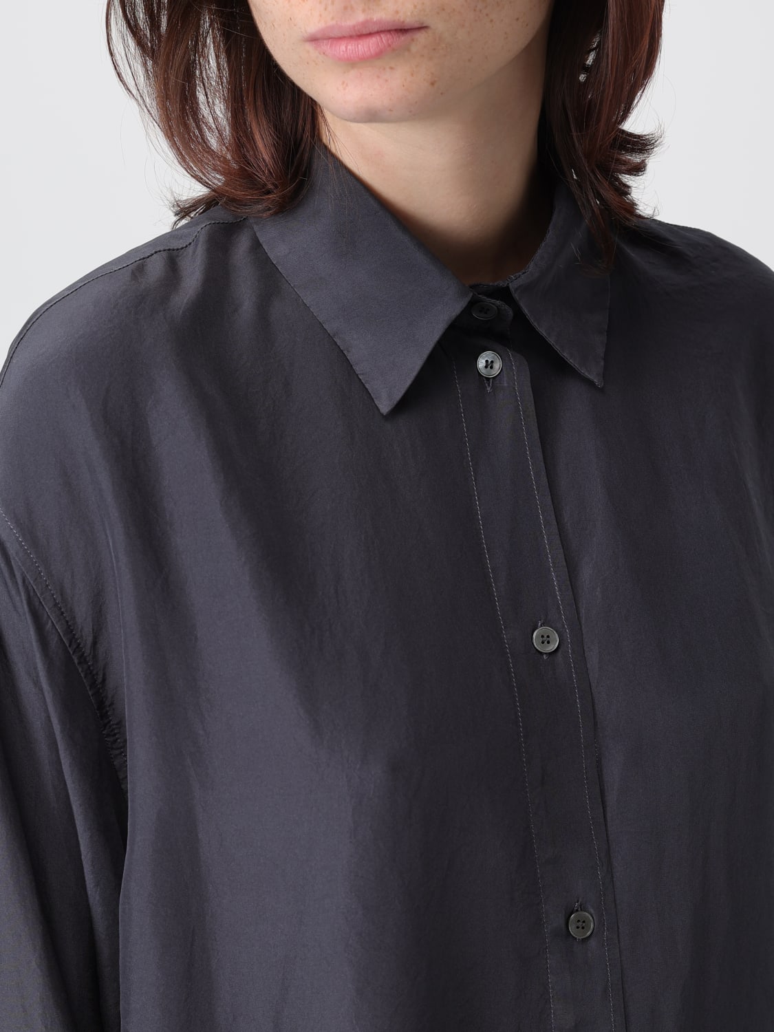 BARENA HEMDBLUSE: Hemdbluse damen Barena, Grau - Img 4