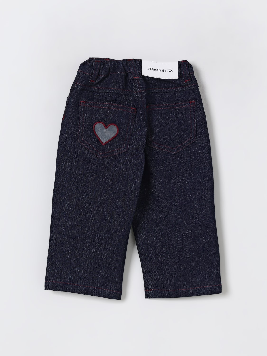 SIMONETTA JEANS: Hose kinder Simonetta, Blau - Img 2