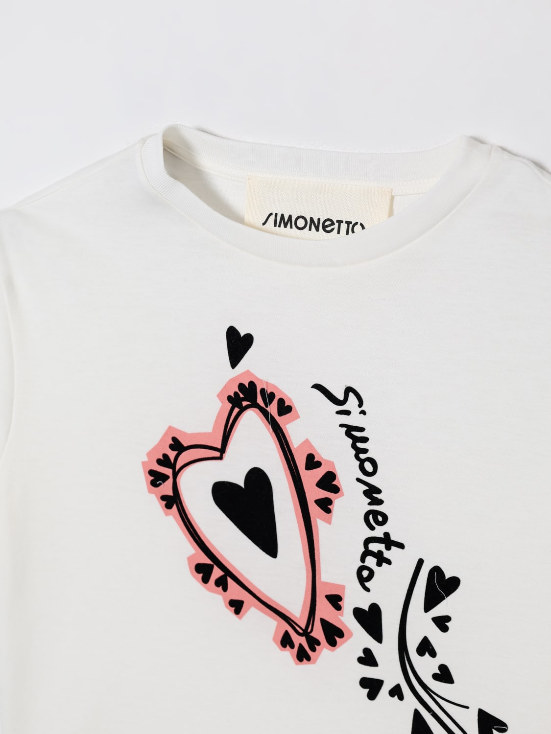 SIMONETTA CAMISETA: Camisetas niños Simonetta, Marfil - Img 3