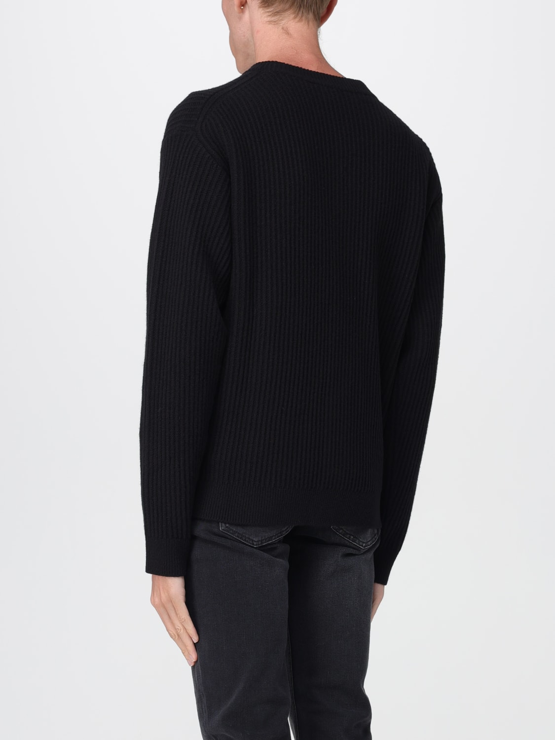 MAISON KITSUNÉ SWEATER: Cardigan men Maison KitsunÉ, Black - Img 2