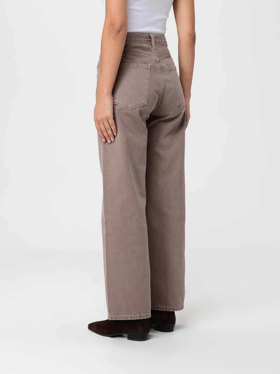 AGOLDE VAQUEROS: Vaquero mujer Agolde, Rosa - Img 2