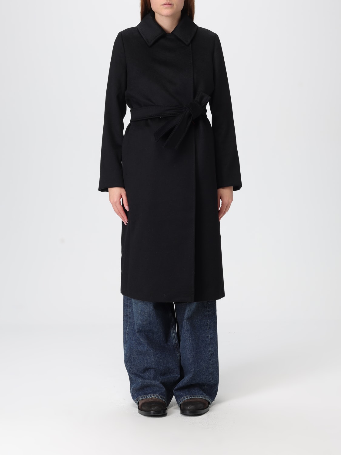 MAX MARA MANTEL: Mantel damen Max Mara, Schwarz - Img 1