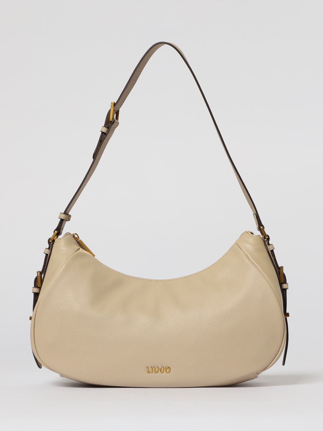 LIU JO SHOULDER BAG: Handbag woman Liu Jo, Beige - Img 1