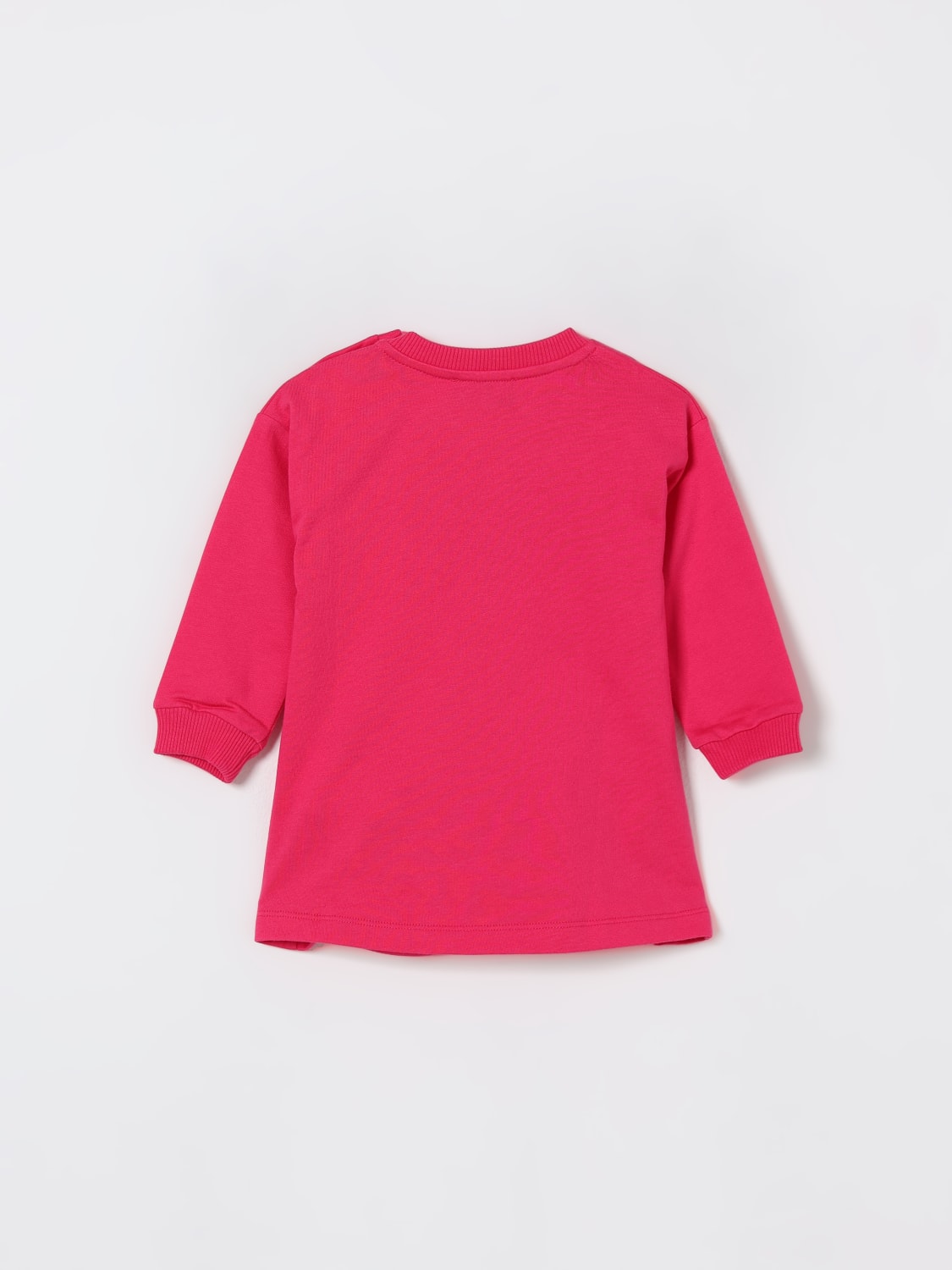 MOSCHINO ROMPER: Romper kids Moschino, Fuchsia - Img 2