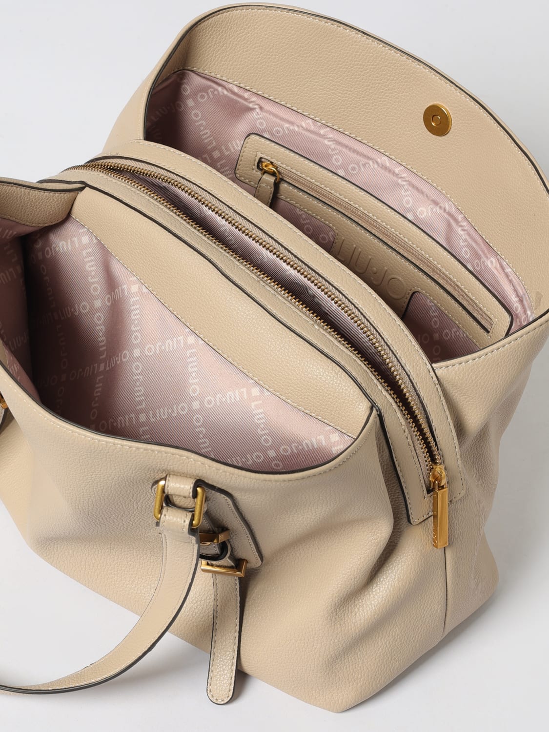 LIU JO SAC PORTÉ ÉPAULE: Sac bandoulière femme Liu Jo, Beige - Img 3