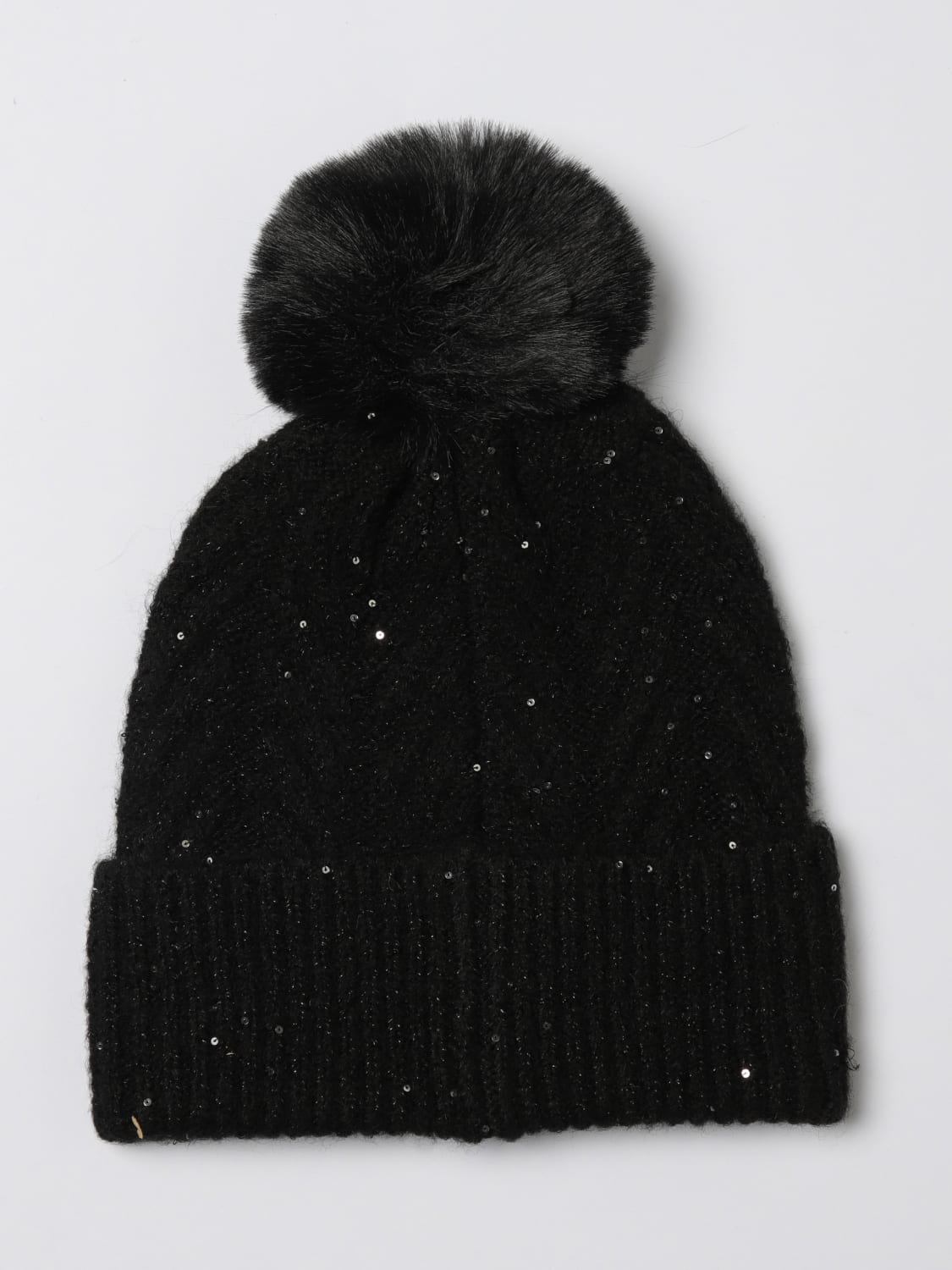 LIU JO SOMBRERO: Sombrero mujer Liu Jo, Negro - Img 2