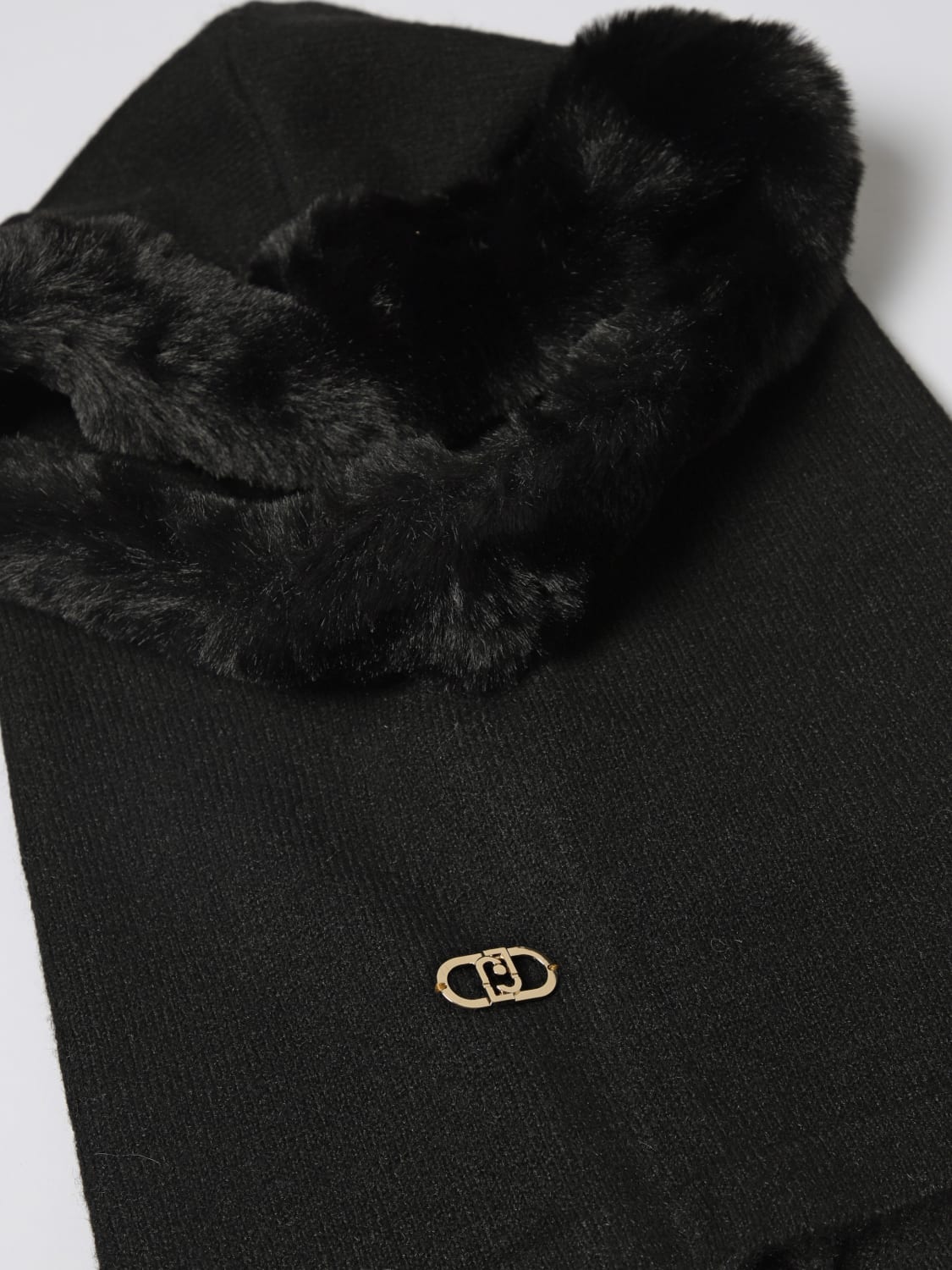 LIU JO BUFANDA: Sombrero mujer Liu Jo, Negro - Img 2